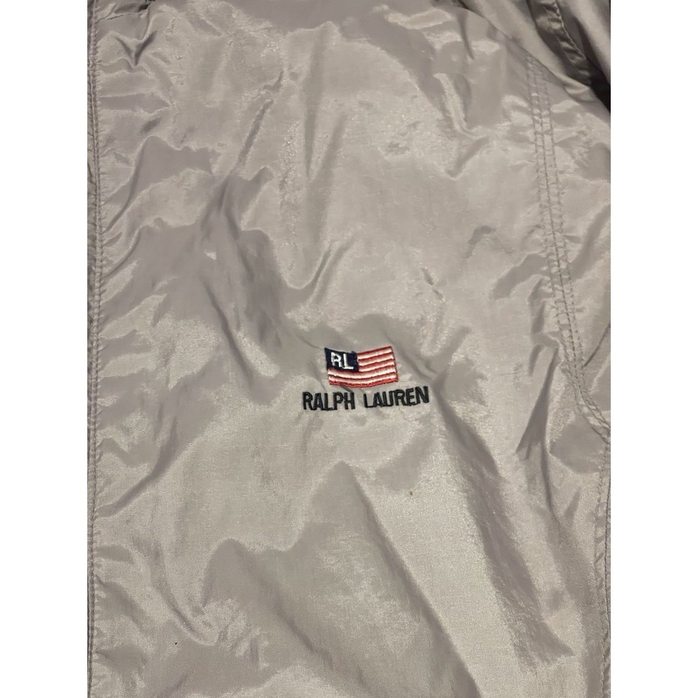 Polo Ralph Lauren Women's Windbreaker Fleece Line Size XL Light Purple - Picture 3 of 11